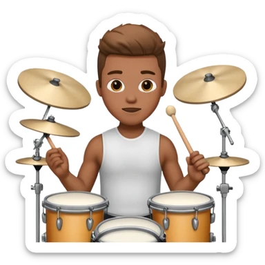 drummer sticker