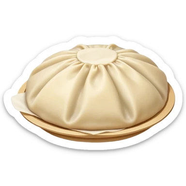 a single buuz Mongolian steamed dumpling  sticker
