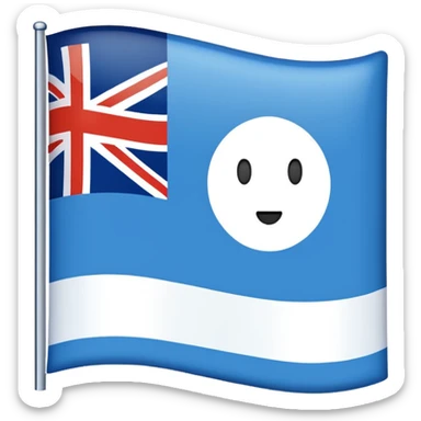 Antarctica flag sticker