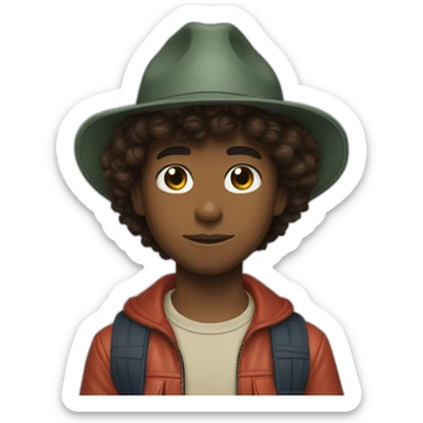 Stranger things lucas sinclair sticker