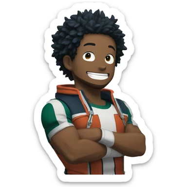My hero academia  sticker