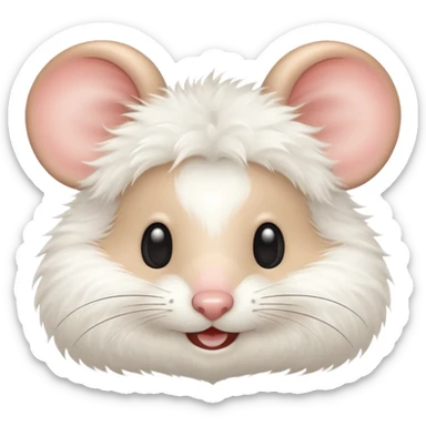 Cute Mouse face 🐭 sticker