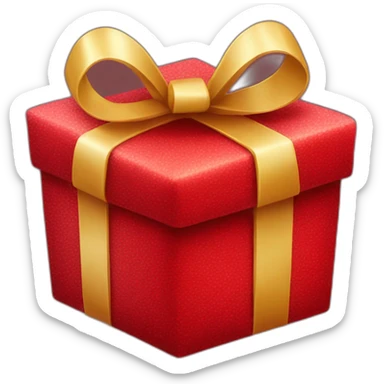 red present sticker