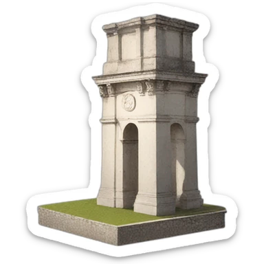 lisbon monuments sticker