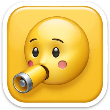Generate whistle emoj sticker
