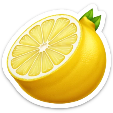 lemon zest and grater sticker
