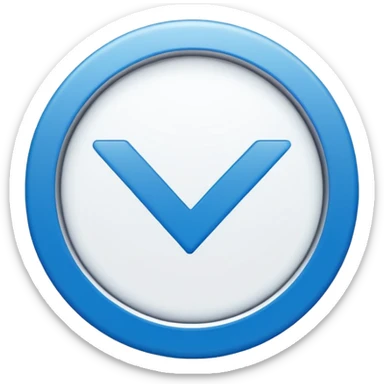  exactly similar to given image give me emoji,blue and white tick inside it sticker