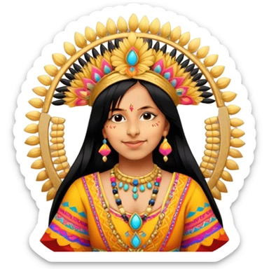 Vibrant Ceremonialist sticker