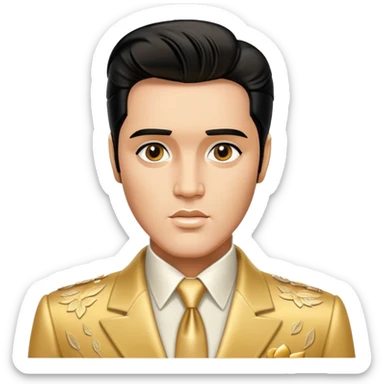 elvis presley  sticker