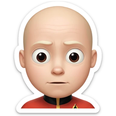 Jack-Jack (bald) from The Incredibles Movie sticker