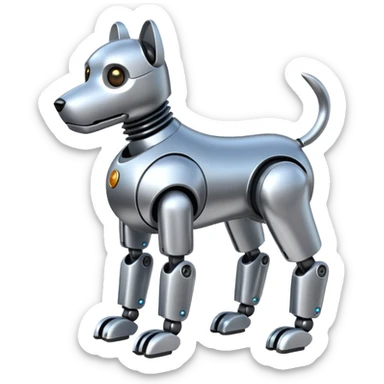 Robots Dog sticker