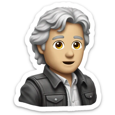 Delorean from back to the future  sticker