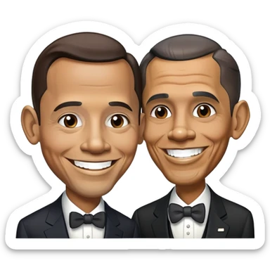 obama with lincoln sticker