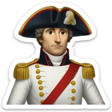 Napoleon en tenue de sacre sticker