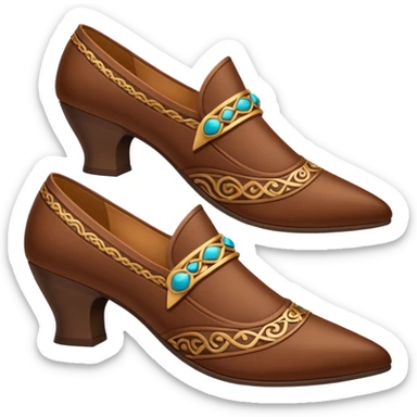 arab shoes sticker