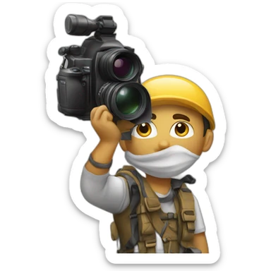 photographer sticker