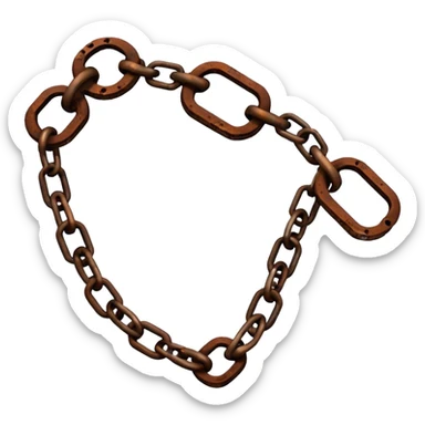 The chains are broken sticker