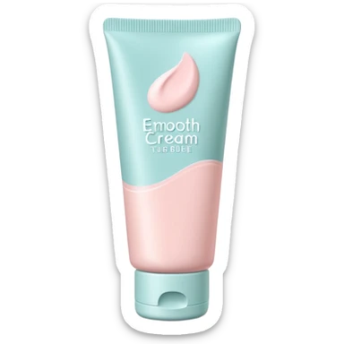 hand cream tube object icon, clean minimal packaging, no text or logo on the tube, smooth plastic material, soft pastel colors, closed cap, cosmetic product style, 3D cartoon, mobile game icon style, centered, clean background, soft shadow, no watermark

 sticker