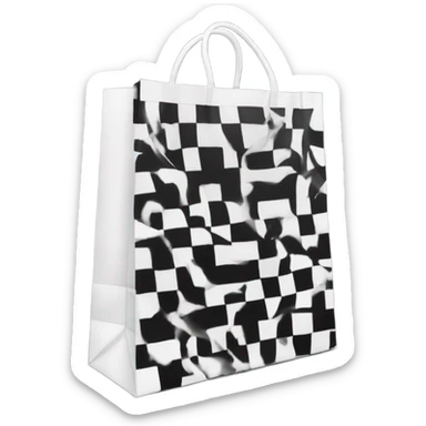 Sephora shopping bag sticker