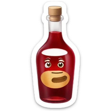 red wine vinegar sticker