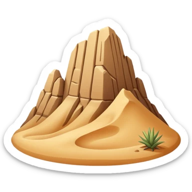 Desert sticker