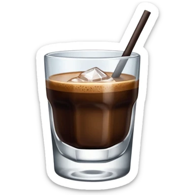 Shaken ￼ espresso drink ￼ sticker