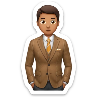 sports management man sticker