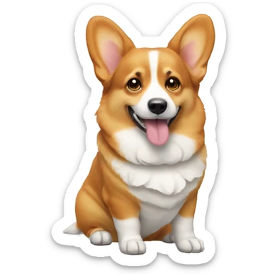 Corgi  sticker