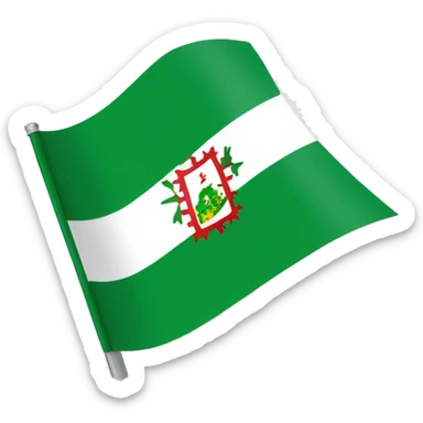 Flag of Andalusia  sticker