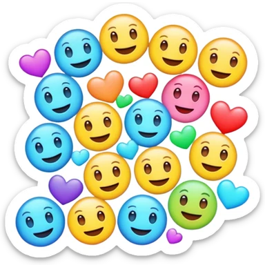 Vibrant emoji puzzle video.
Use bright colors, playful tones, and smooth animations.
Background in pastel gradient.
Emojis pop with slight bounce animation.
Fun and energetic quiz style. sticker