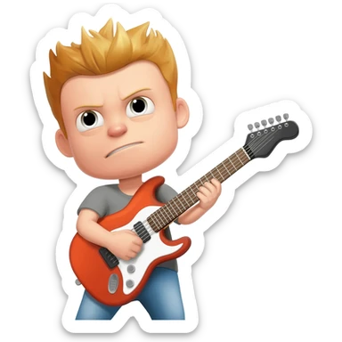 Head banger gif gif sticker