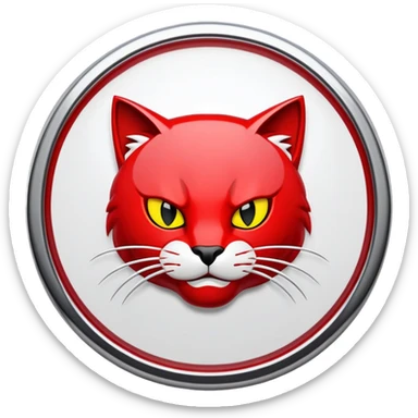 Hellcat logo sticker