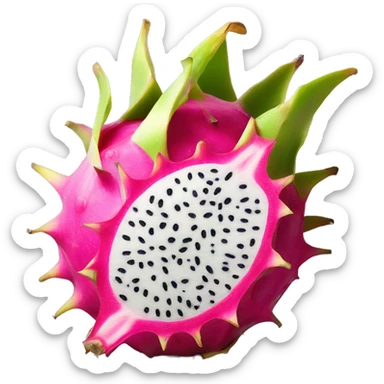 dragon fruit sticker