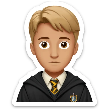 Hugh Mitchell is colin creevey in harry potter, wear hogwarts uniform sticker