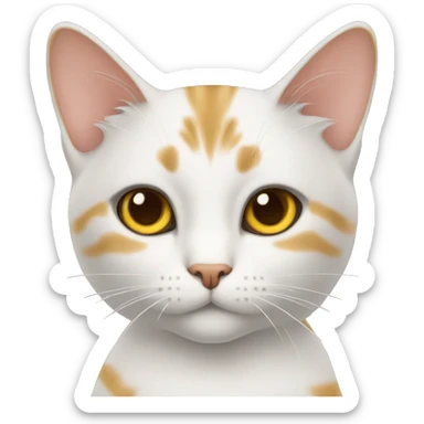 Cat - mathematician sticker