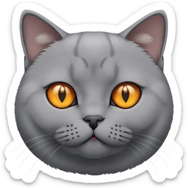 British Shorthair Cat sticker