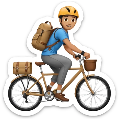 Urban Bike Courier sticker