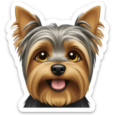 Yorkshire Terrier Dog sticker