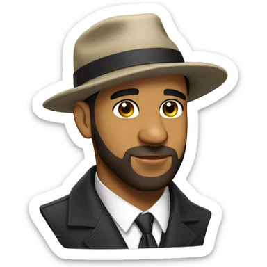 drake with hat sticker
