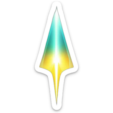 a laser beam shining on binary documents sticker