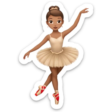 Balerina capucino sticker