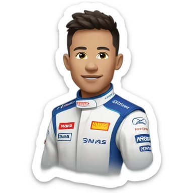 Alexander Albon — Williams F1 Driver sticker