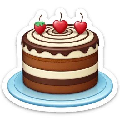 Cake sticker