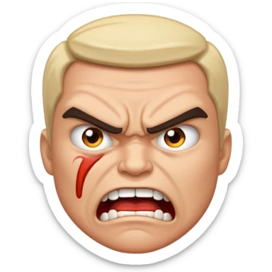 Bpd person crushing out  sticker