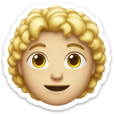 uncanny face sticker