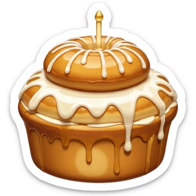 Glaze honeybun  sticker