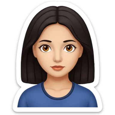 Chaparra, morenita sticker