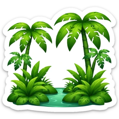rainforest  sticker
