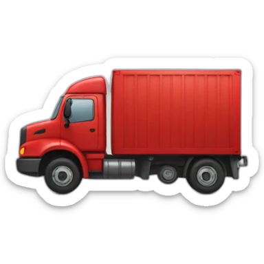 logistics red sticker
