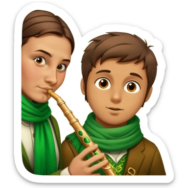 Celtic Piper sticker